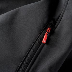 Kurtka męska Hi-Tec Caen czarno-pomarańczowa r. XL 4