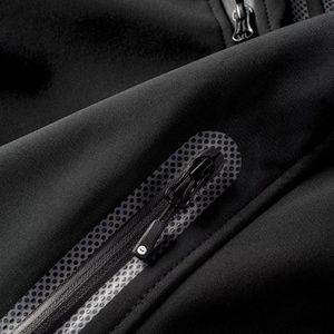 Kurtka męska Hi-Tec SOFTSHELL PRINCE II BLACK/BLACK/BLACK XXXL 5
