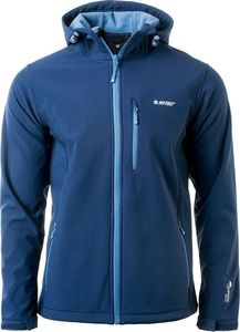 Kurtka męska Hi-Tec SOFTSHELL CAEN DRESS BLUES/COPEL BLUE XXL 2