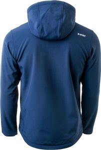 Kurtka męska Hi-Tec SOFTSHELL CAEN DRESS BLUES/COPEL BLUE XL 3