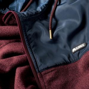 Elbrus Bluza męska Rahe Windsor Wine Melange/Dress Blues r. XL 6