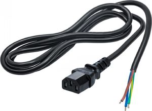 Kabel zasilający Akyga Kabel Akyga AK-OT-02A (C13 / IEC C13 / IEC 320 C13 M ; 1,5m; kolor czarny) 1