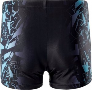 AquaWave KĄPIELÓWKI ATOS JR BLACK SCUBA BLUE LOGO PRINT 140 4