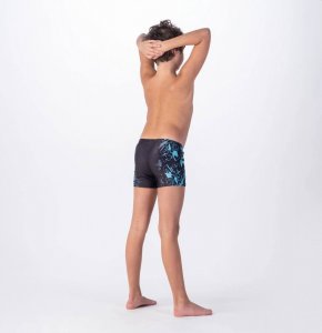 AquaWave KĄPIELÓWKI ATOS JR BLACK SCUBA BLUE LOGO PRINT 140 5