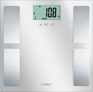 Waga łazienkowa Vitammy Horizon Silver (GBF-943-AS) 1
