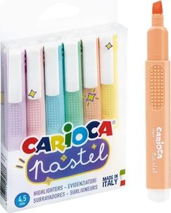 Carioca Zakreślacz Pastel 6 kol. CARIOCA 1