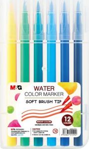 M&G Pisaki artystyczne pędzelkowe 12 kolorów M&G 1