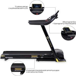 Bieżnia HMS BE5856 elektryczna 10