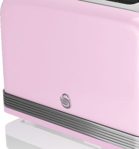 Toster Swan RETRO ST19010PN (810 W; kolor różowy) 2
