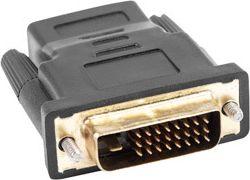 Adapter AV Lanberg HDMI - DVI-D czarny (AD-0010-BK) 3