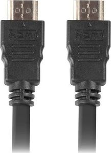 Kabel Lanberg HDMI - HDMI 0.5m czarny (CA-HDMI-11CC-0005-BK) 2