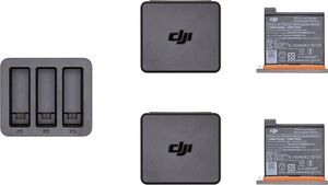 DJI Zestaw akumulatorów z ładowarką do kamer Osmo DJI Osmo Charging Kit 3