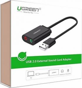 Karta dźwiękowa Ugreen US205 Czarny (30724) 2