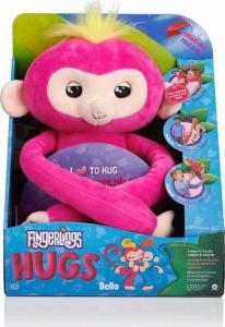 WowWee Interaktywna małpka Bella Fingerlings Hugs różowa 1