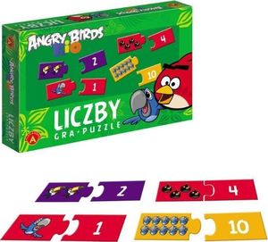 Alexander Angry Birds Rio. Gra puzzle - Liczby ALEX 1