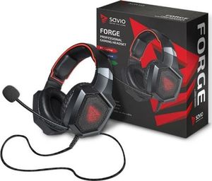 Słuchawki Savio Forge Czerwone (SAVIO FORGE) 2