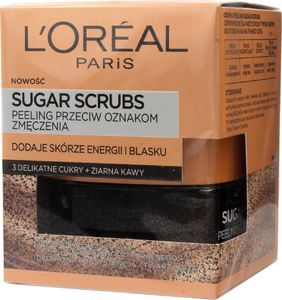 L’Oreal Paris Peeling oczyszczający do twarzy Loreal Sugar Scrubs Coffee 50 ml 1
