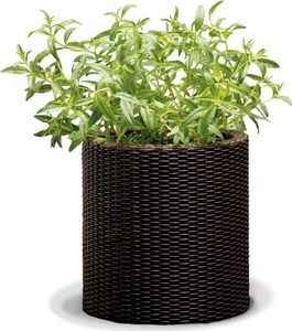 Keter Keter Small Cylinder Planter brązowa 2