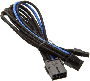 SilverStone PCIe 8-pin - PCIe 8-pin, 0.25m, Niebieski (SST-PP07-PCIBA) 2