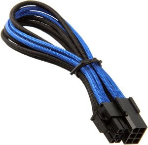 SilverStone PCIe 6-pin - PCIe 6-pin, 0.25m, Czarno-niebieski (SST-PP07-IDE6BA) 2