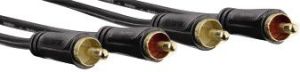 Kabel Hama RCA (Cinch) x2 - RCA (Cinch) x2 3m czarny (001222830000) 2