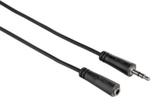 Kabel Hama Jack 3.5mm - Jack 3.5mm 5m czarny (991223150000) 1