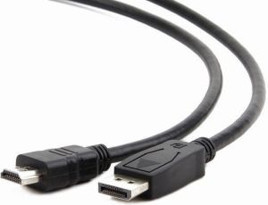 Kabel Gembird DisplayPort - HDMI 1m czarny (CC-DP-HDMI-1M) 2
