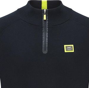 Aston Martin Bluza męska Travel granatowa r. S 3