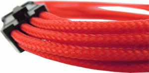 Gelid przedłużacz 8pin EPS 30cm czerwony (CA-8P-04) 1