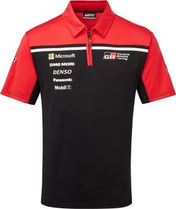 Toyota Gazoo Racing Koszulka męska Team Polo czarna r. XXXL 1