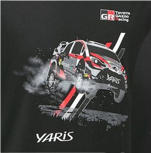 Toyota Gazoo Racing Koszulka męska Car WRT czarna r. XL 4