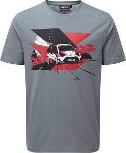 Toyota Gazoo Racing Koszulka męska Car WRT szara r. XL 1