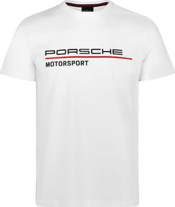Porsche Motorsport Koszulka męska Logo biała r. M 1
