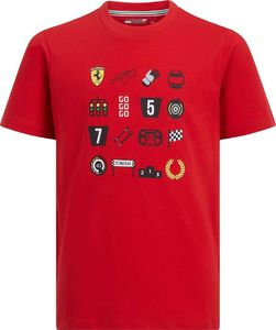 Scuderia Ferrari F1 Team Koszulka chłopięca Graphic czerwona r. 164 cm 1
