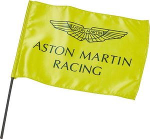 Aston Martin Racing Flaga z masztem Team żółta 2019 1