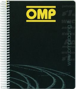 OMP Racing Notatnik pilota OMP duży uniwersalny 1