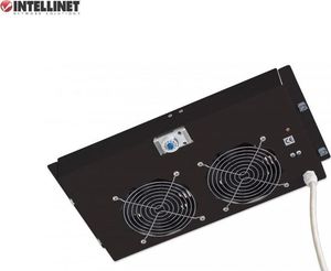 Intellinet Network Solutions Panel wentylacyjny 2x 23W rack 19" z termostatem (711180) 1