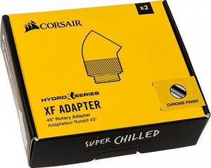 Corsair Złącze obrotowe Hydro X Series 45° G1/4 Chromowane, 2 sztuki (CX-9055001-WW) 3