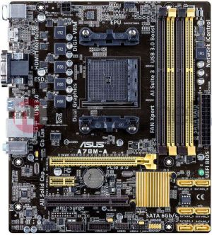 Płyta główna Asus A78M-A A78M (PCX/DZW/GLAN/SATA3/USB3/RAID/DDR3) 1