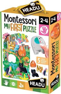 Russell Gra Headu Montessori Pierwsze Puzzle - Dżungla 1