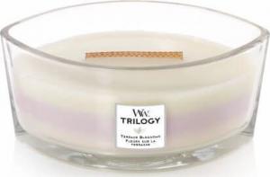 WoodWick świeca zapachowa Trilogy Terrace Blossoms Elipsa 453,6g (76973E) 1