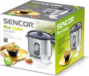 Sencor Garnek do ryżu, stal nierdzewna - SRM 1800SS 2