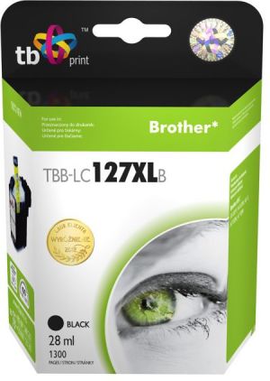 Tusz TB Print TBB-LC127XLB (Brother LC127XL) Czarny 1