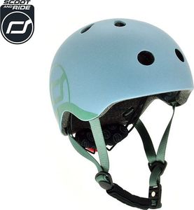 ScootAndRide Kask dla dzieci 1-5 lat Steel r. XXS-S (96322) 9
