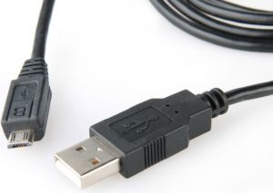 Kabel USB Equip USB-A - microUSB 1.8 m Czarny (128523) 1