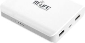 Powerbank M-Life POWER BANK 10000mAh do tabletów i innych urządzeń (ML0604) 1