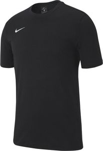 Nike Nike JR Team Club 19 T-Shirt bawełna 010 : Rozmiar - 128 cm (AJ1548-010) - 16351_182076 1