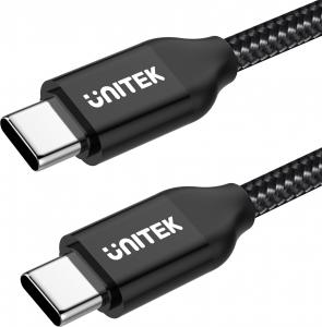 Kabel USB Unitek USB-C - USB-C 2 m Czarny (C14059BK) 1
