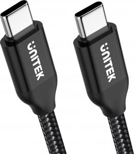 Kabel USB Unitek USB-C - USB-C 2 m Czarny (C14059BK) 3