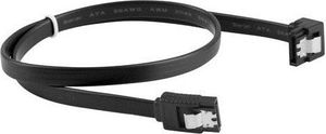 Lanberg SATA - SATA, 0.5m, Czarny (CA-SASA-13CU-0050-BK) 2